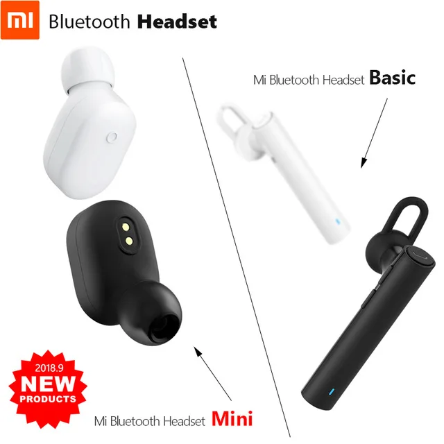 Оригинальная Bluetooth гарнитура Xiaomi мини/Базовая версия 4 5g/6 5g беспроводные наушники