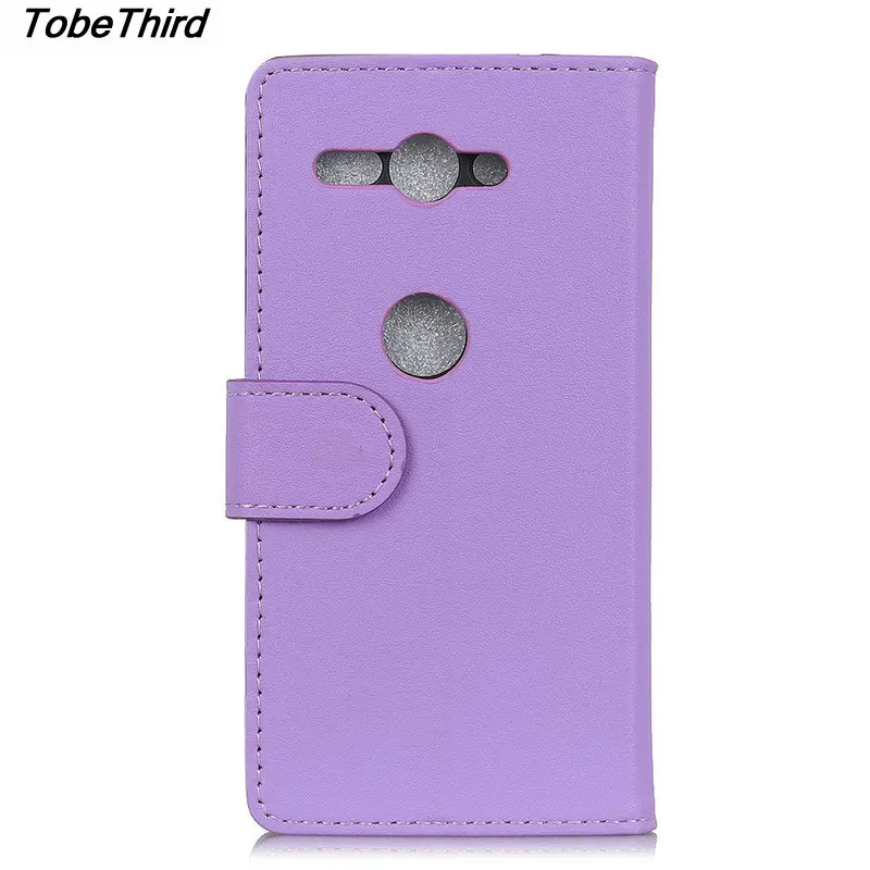 Tobethird для Sony XZ2 компактный чехол держатель карт кожаный бумажник телефон флип Xperia