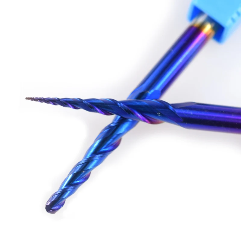 XCAN коническая шаровая Концевая фреза 1 шт. 6 мм хвостовик R0.25/R0.5/R0.75/R1.0/R1.5/R2.0