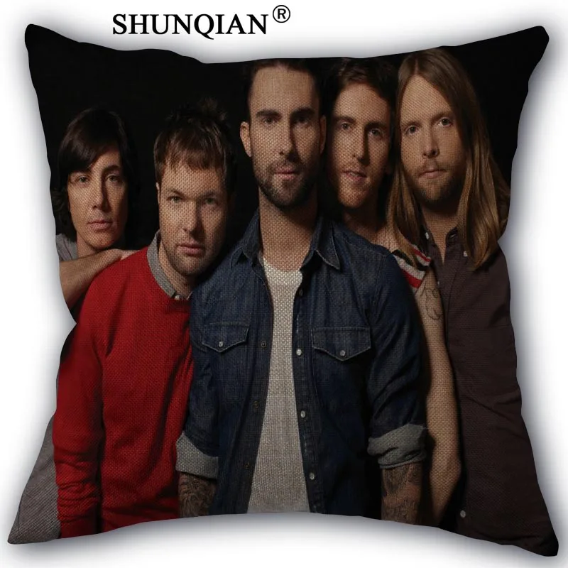 Maroon 5 наволочка из хлопка и льна квадратном каблуке на молнии накидка для подушки