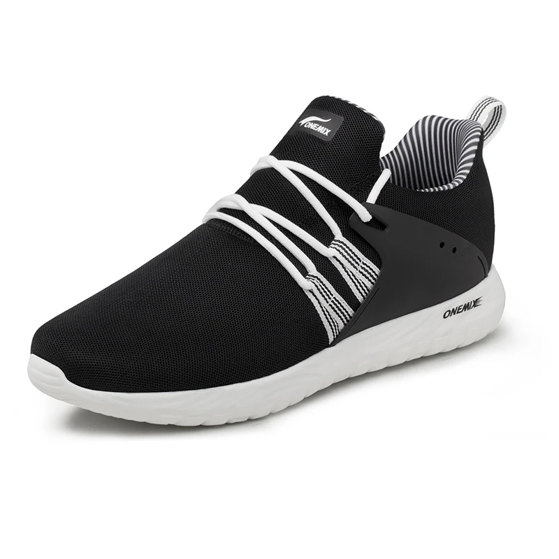 Onemix Summer Men Running Shoes Slip On Women Retro Sport Shoes Outdoor Breathable Massage Athletic Walking Jogging Sneakers