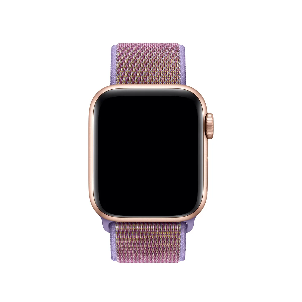 Нейлоновый спортивный ремешок для Apple Watch серии 5 4 3 44 мм 40 мм ремешок для часов браслет для iwatch 4 44 мм 42 мм 38 мм 3 2 Hyper