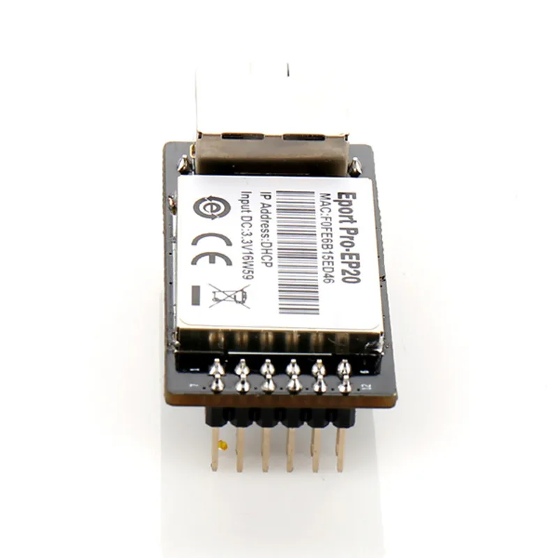 CEANDDEAR eport Pro-EP20 Linux Servidor Red Series TTL и модуль Ethernet интегрированный DHCP 3 V TCP IP Telnet Wifi
