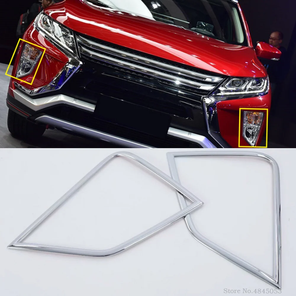 AITWATT для Mitsubishi Eclipse Cross 2018 2019 ABS Хромированная внешняя передняя противотуманная