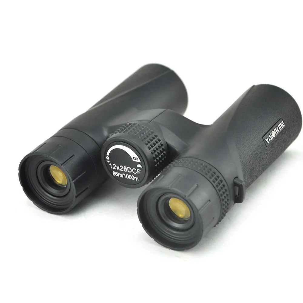 Visionking 12x28 бинокль телескоп Профессиональный BAK4 Крыша Призма Spyglass для наблюдение