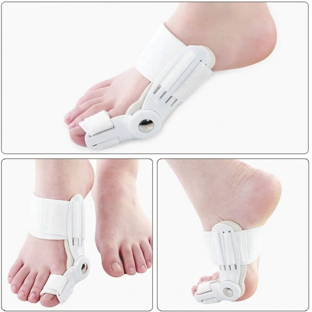 1 Pair Big Bone Toe Hallux Valgus Bunion Splint Corrector Orthotics Pro for Pedicure Orthopedic Braces Feet Care Tool | Красота и