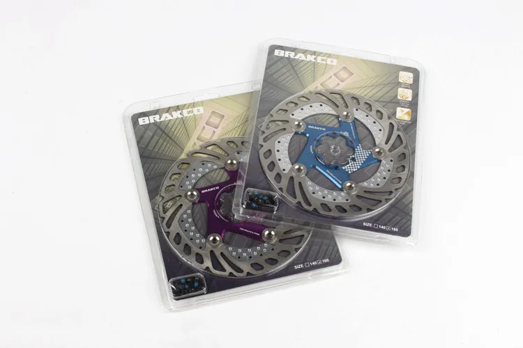 BRAKCO Mtb/велосипед DH тормозные диски 160/180/203 мм быстрого охлаждения плавающий диск тормозного ротора велосипед аксессуар