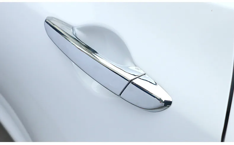 FUNDUOO для hyundai Tucson Chrome автомобилей дверные ручки крышки отделка Стикеры