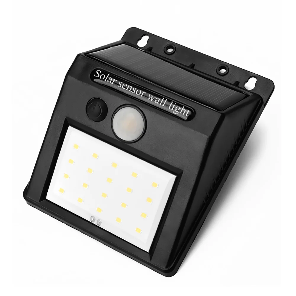 Светодиодная Солнечная лампа с датчиком движения беспроводная солнечная