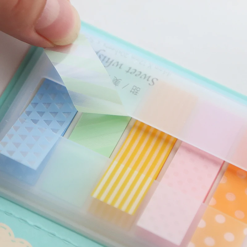 Милый мини бумажный стикер красочный индекс Stiky Notes 4 4*1 2 см post it sticky notes 20