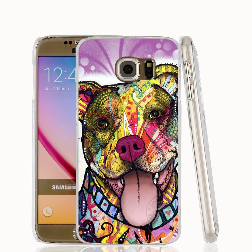 HAMEINUO Pitbull Чехол для мобильного телефона Samsung Galaxy S7 edge PLUS S8 S6 S5 S4 S3 MINI|cover for samsung