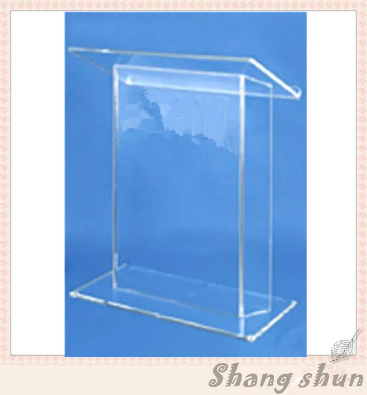 Высокое Качество Ясно crylic Аналой Подиум пластиковые Церковного Амвона | Мебель