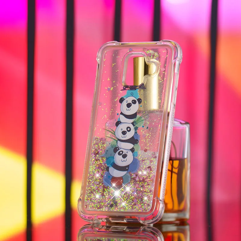 Блестящие чехлы с жидким песком Мягкий силиконовый чехол из ТПУ для Samsung Galaxy A3 A5