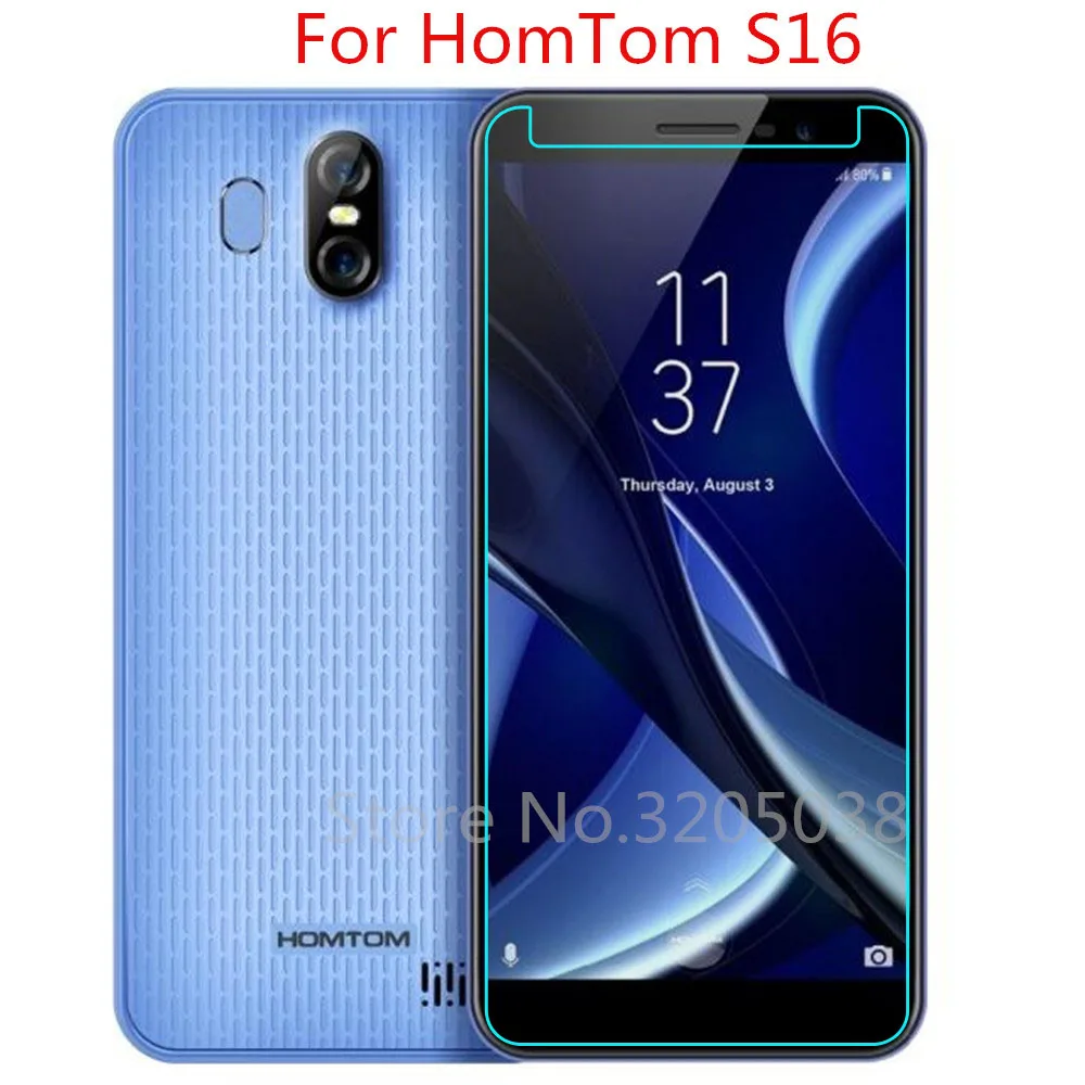 2Pcs Tempered Glass for HomTom S16 on Screen Protector Phone Film | Мобильные телефоны и аксессуары