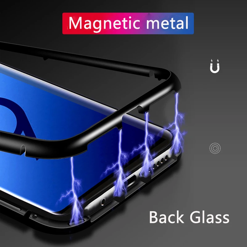 360 Full Protective Cover for Xiaomi Mi8 Mi 9T Mi 9T Pro Redmi K20 K20 Pro Hard Frame Magnetic Flip Case Cover