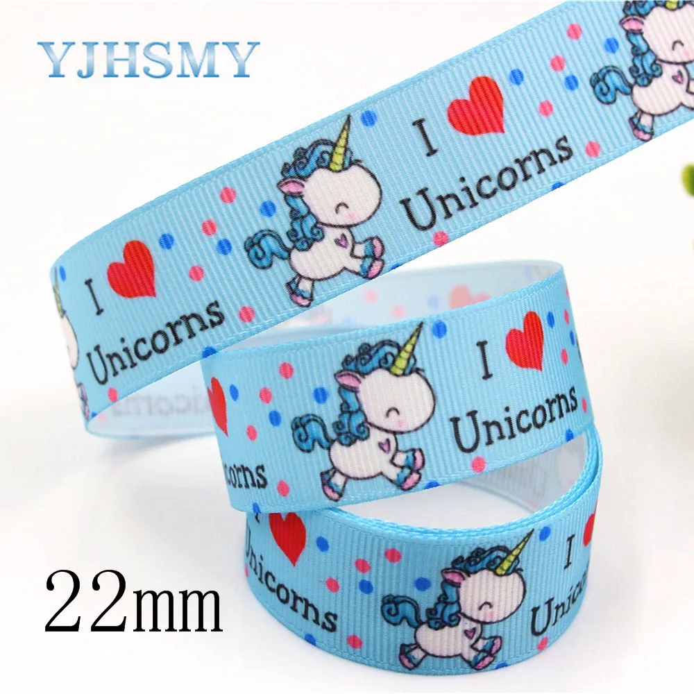 YJHSMY D-18119-180 22/25 мм 5 ярдов мультяшная Термотрансферная печатная корсажная лента