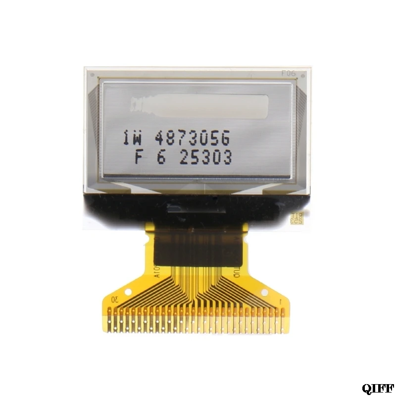 Прямая поставка и оптовая продажа 0 96 &quot30 Pin 128X64 OLED LCD белый дисплей модуль SPI серии