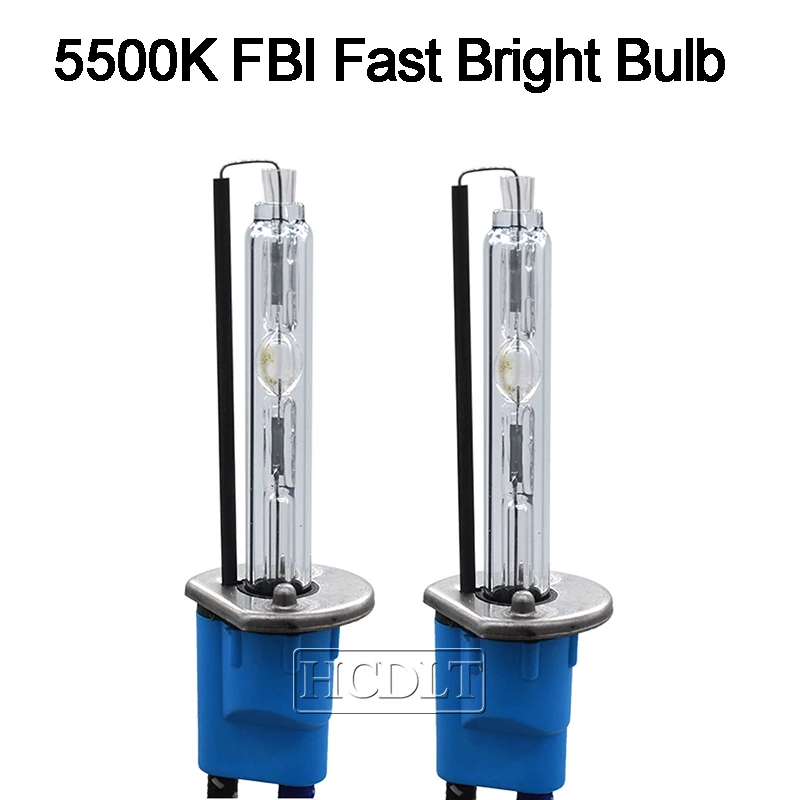 HCDLT AC 55 Вт Xenon H7 Canbus HID Kit D2H 9012 HIR2 H1 HB3 HB4 H11 5500K Автомобильная фара лампа без ошибок
