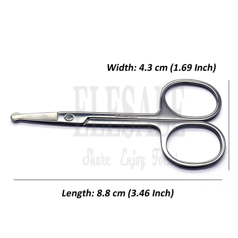 1/5 шт. портативные мини-ножницы из нержавеющей стали | Безопасность и защита
