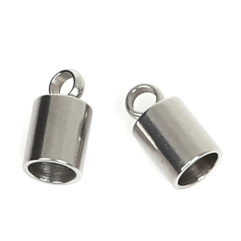 Концевая апертура для шнура из нержавеющей стали 10 шт./лот 2 9 мм изготовления