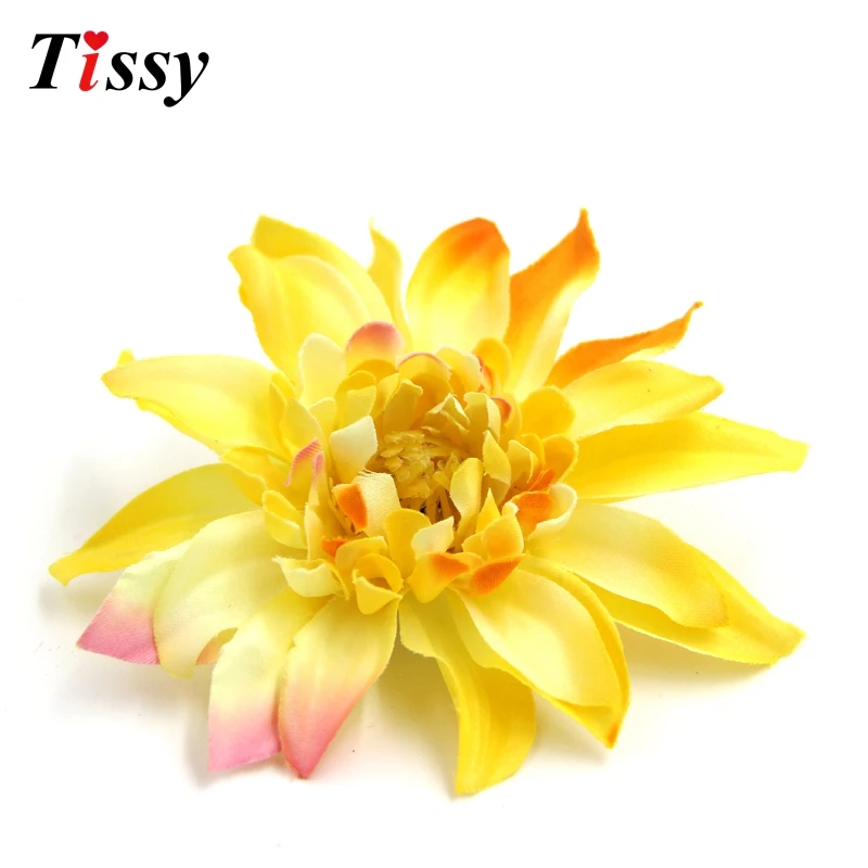 Разноцветный корсаж из искусственного шелка 5 шт. 4 2 дюйма (10 см) большой размер