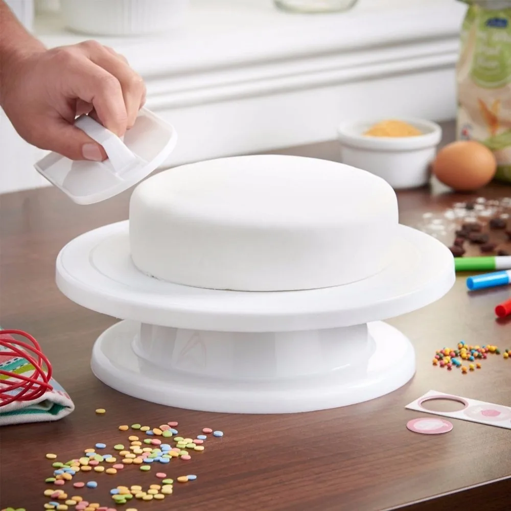 Бесплатная доставка поворотный круг для торта вращающаяся подставка на 360