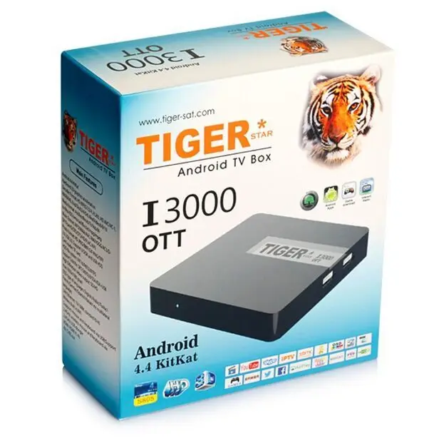 Tiger Star I3000 Отт Android tv box IP телевидение с арабскими каналами более 700 каналов|arab iptv
