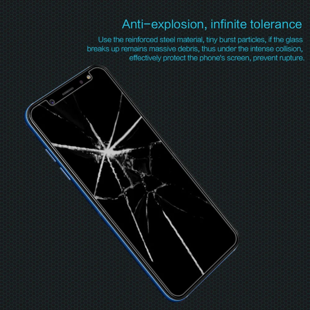 Чехол подарок) для samsung Galaxy A6 2018 закаленное Стекло Nillkin Удивительный H & + Pro Экран
