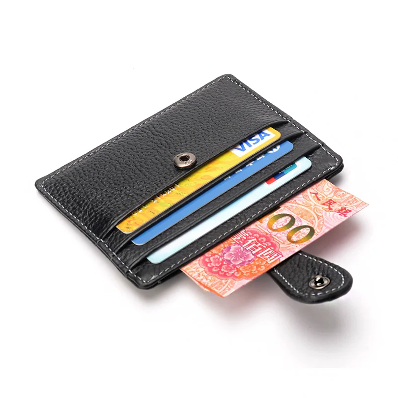 COHEART брендовый кошелек для карт из натуральной кожи маленький с держателем