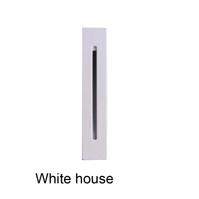 White house Встраиваемый светодиодный лестничный светильник AC85-265V открытый настенный светильник s Водонепроницаемый IP65 ступенчатый декоративный светильник для прихожей лестницы террасный светильник ing - Испускаемый цвет: White house