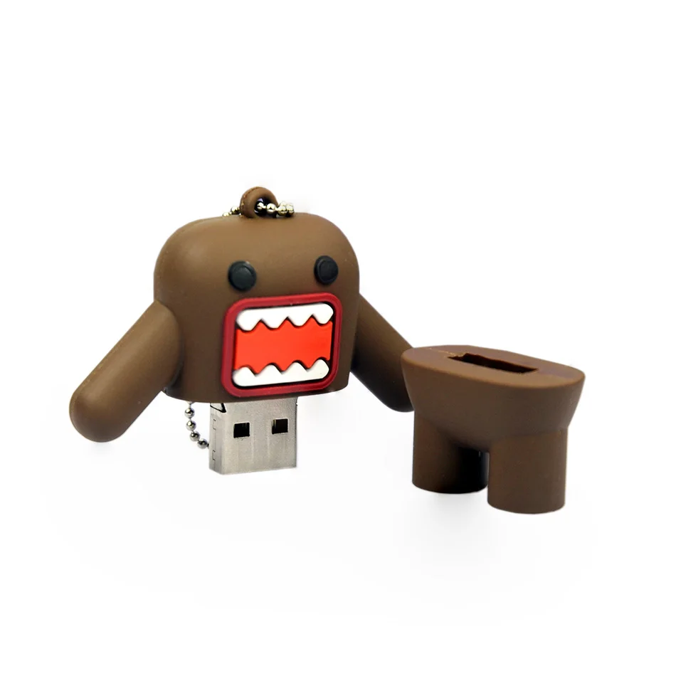 Розничная продажа Мультяшные аниме забавные злые Домо Кун USB флэш накопители