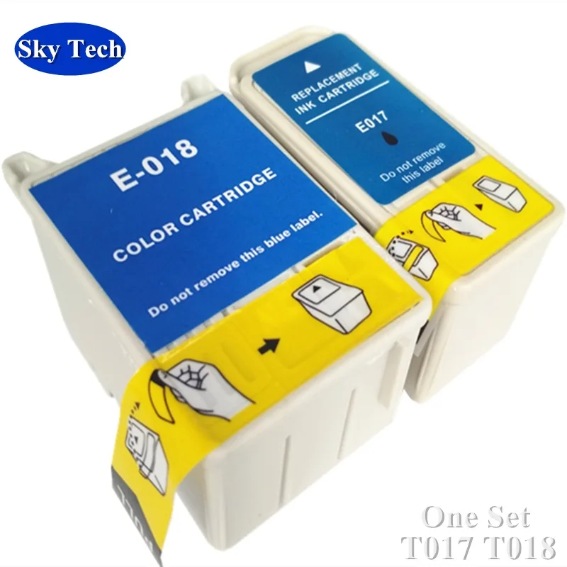 Качественный совместимый чернильный картридж для Epson T017 T018 Stylus Color 680/777/777i/Epson 1000ICS