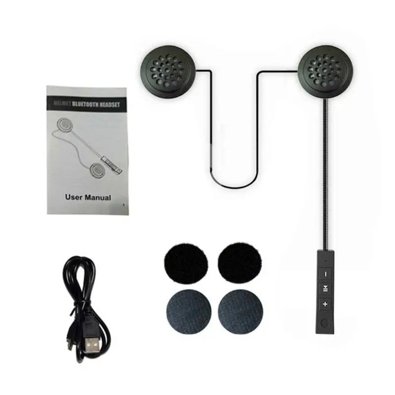 Bluetooth наушники с защитой от помех музыкальные для езды на мотоцикле|Наушники