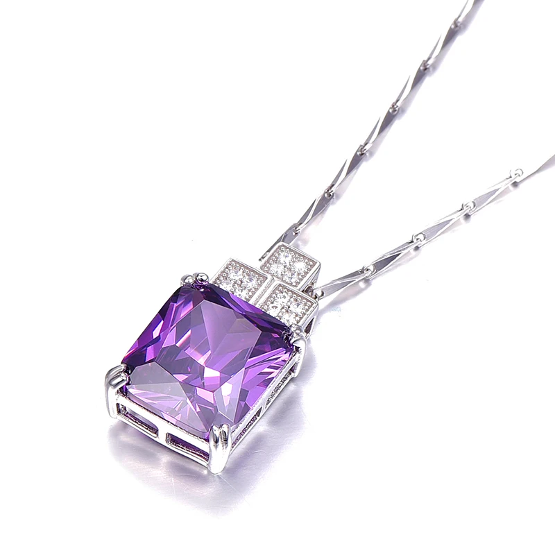 BONLAVIE подлинное Твердое Серебро 925 пробы ювелирные изделия 16.6Ct натуральная