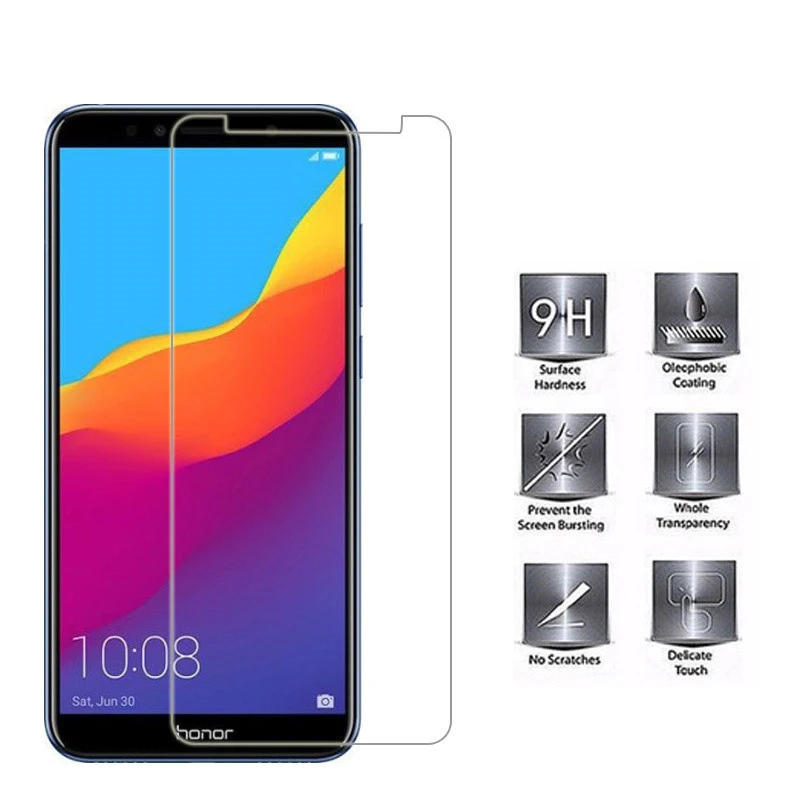 2 шт. защитная пленка для Huawei Honor 7A Pro 5 7 дюйма 2.5D 0 26 мм закаленное стекло Y6 2018 A |