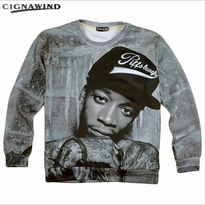 Новый Свитшот Dizzy Arts Wiz Khalifa с 3D принтом мужские женские спортивные костюмы