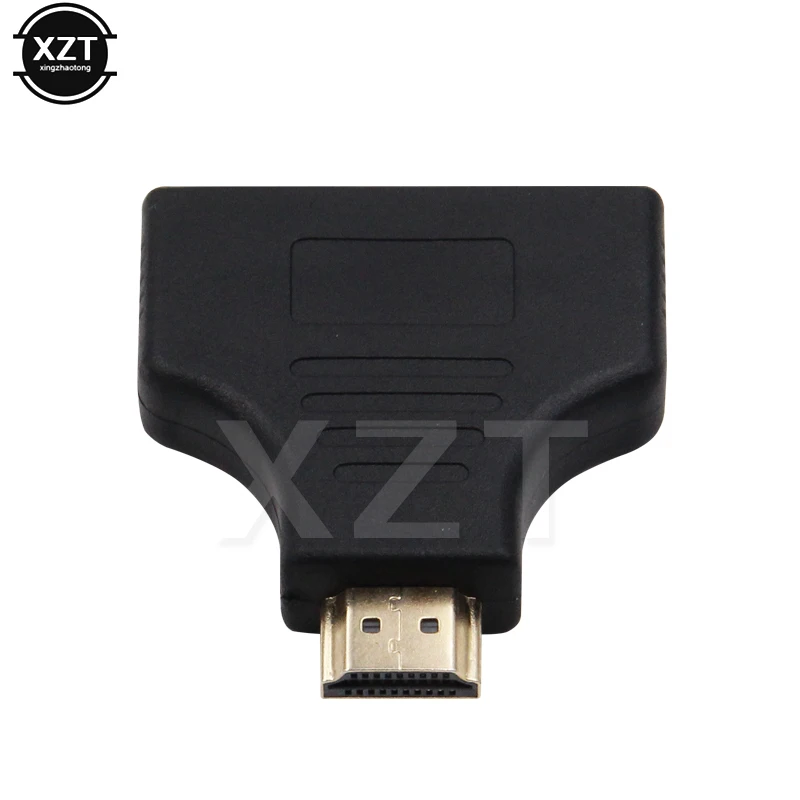 Новинка 1080P V1.4 HDMI порт штекер на 2 гнезда 1 в кабель выключатель сплиттер адаптер