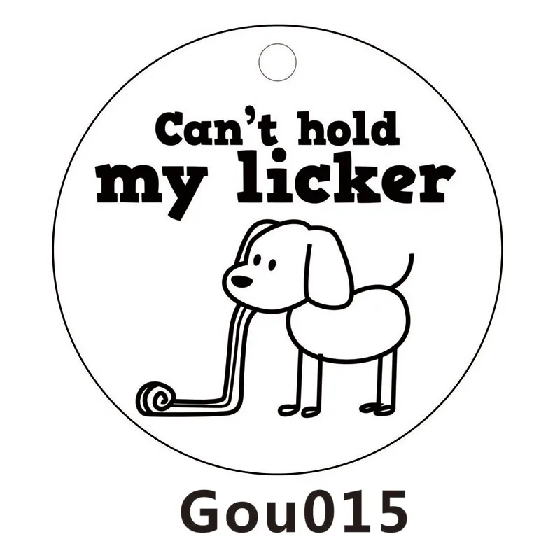 ID Tags For Dog And Cat Round Pet ID Tags Personalized solid stainless steel pets in tags Pet Name+ tel Phone+ Sex - Цвет: gou0015
