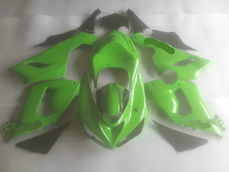 Brand new Motorcycle Fairing kit for KAWASAKI Ninja ZX6R 636 05 06 ZX 6R 2005 2006 ABS Plastic Green Fairings set+gifts KC45 | Автомобили