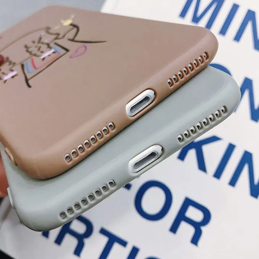 Мягкий ТПУ чехол KISSCASE для iPhone XS MAX X XR 7 8 6S Plus ультра тонкий силиконовый | Мобильные