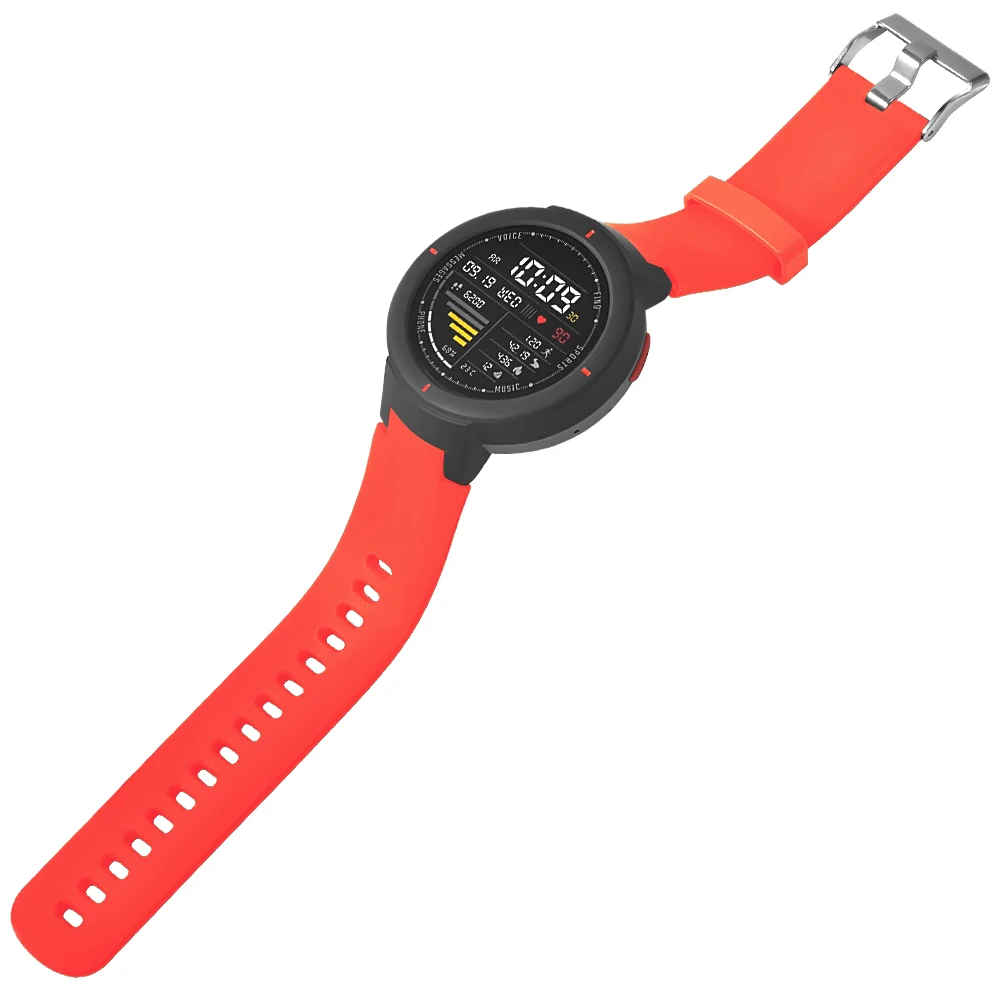AKBNSTED для Huami Amazfit Verge сменный Браслет мягкий ремешок для часов Amazfit Verge Смарт часы браслет аксессуары ремешок