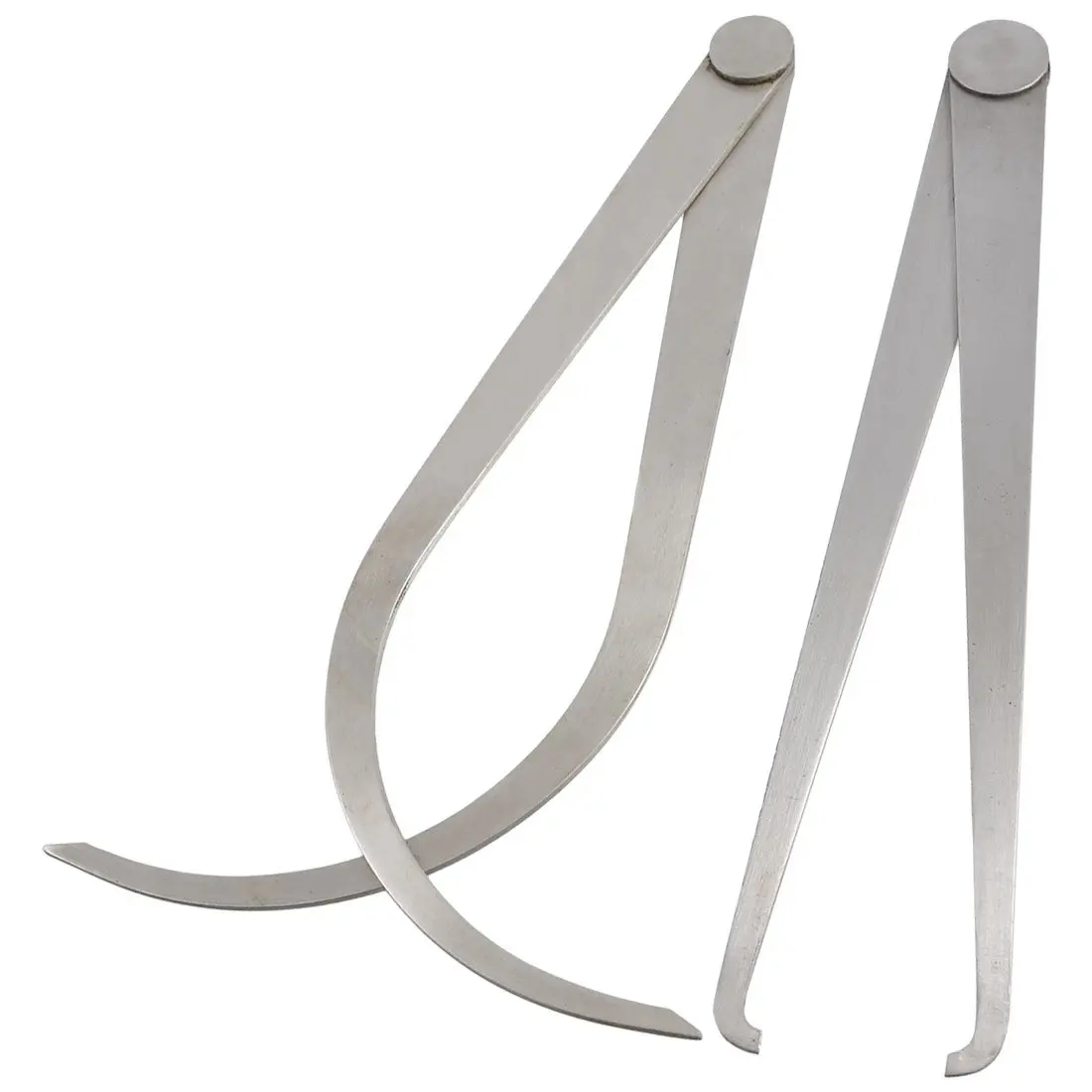 Best Selling 2 Pcs Machinist Metal Firm Friction Joint Outside Inside Calipers 200mm | Инструменты