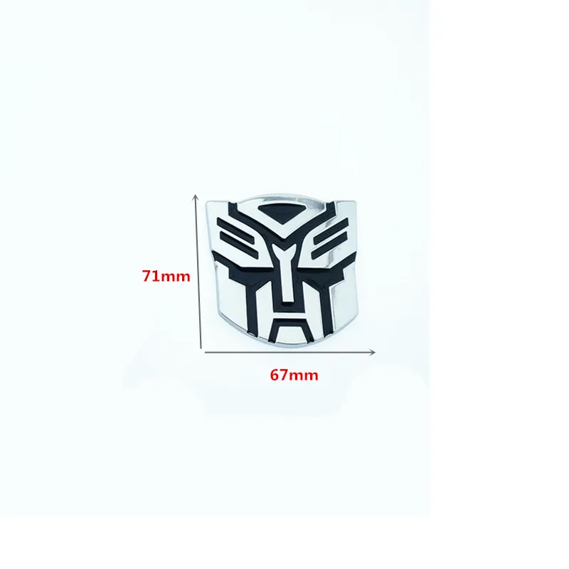 3D логотип протектор Трансформеры Autobot металлический знак эмблемы наклейка на