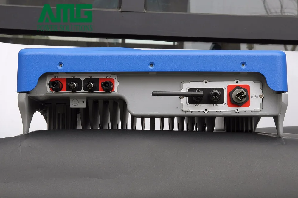 Сетевой инвертор на солнечной энергии 6 кВт (6000 Вт) с двойным MPPT водонепроницаемым