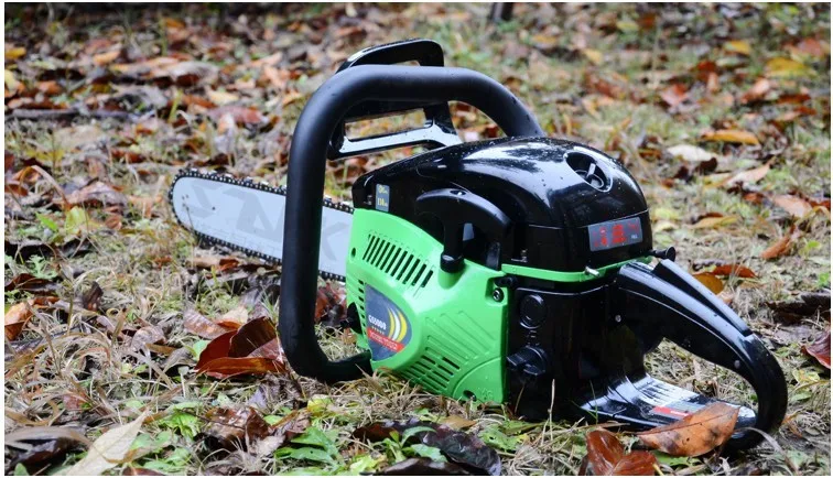 Срочная Акция Полупрофессиональная с использованием 50cc 2.2kw с 2" направляющей GS5000 Бензопила Цепная пила для дерева/щетка/садовая резка