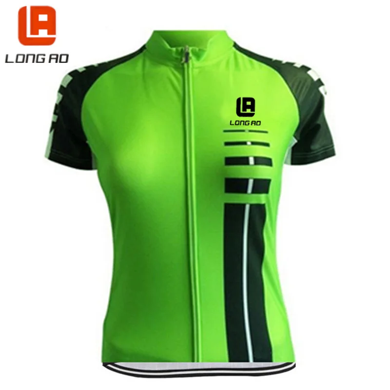 Веломайка LONG AO мужская с коротким рукавом одежда для езды на