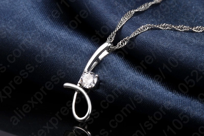 Цепочка женская из серебра 925 пробы с фианитом 1 шт.|necklace chains wholesale|necklace chain linknecklace