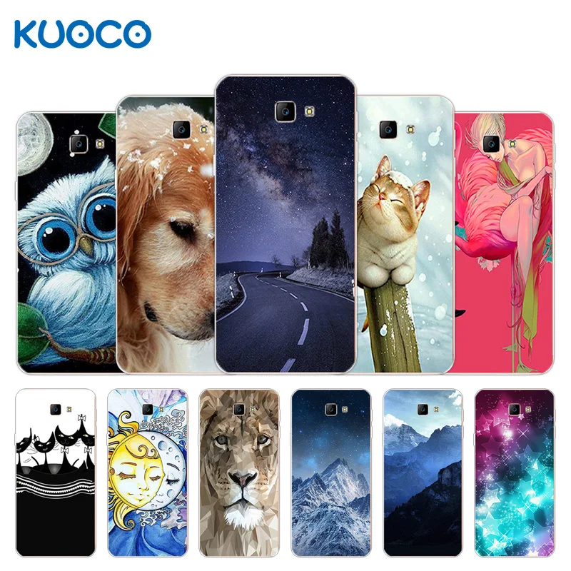 Чехол для Samsung Galaxy on5 2016 мягкий силиконовый дизайн J5 Prime on 5 Capa Funda G570 Coque | Мобильные