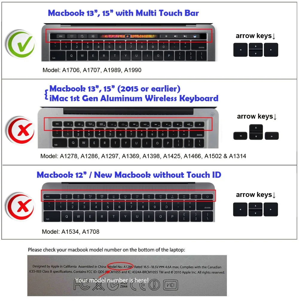 XSKN для PreSonus Studio One клавиатура кожа для MacBook Pro 13 15 A1706 A1707 A1989 A1990 с сенсорной панелью(сенсорная панель наклейка подарок