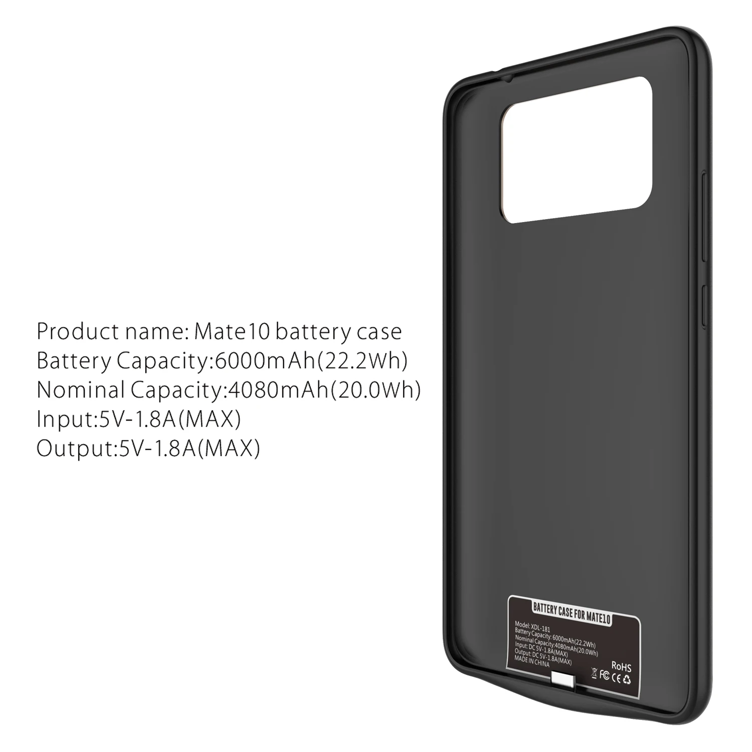 Чехол для зарядного устройства Mate 10 Power Bank Huawei Pro силиконовый ударопрочный чехол